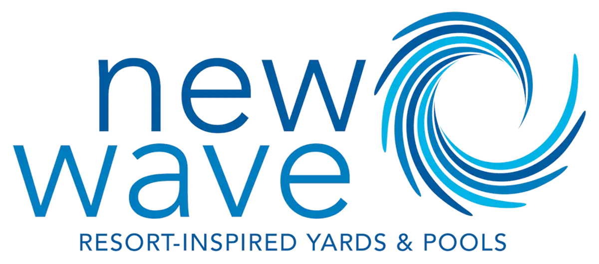 Logo of New Wave Pool Builders: fiberglass pool builders for LA County/North Central Arizona